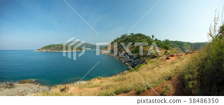panorama landscape of laem promthep viewpoint panorama landscape of laem promthep viewpoint 38486350