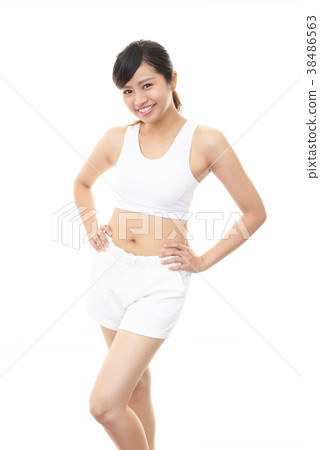 A healthy woman 38486563