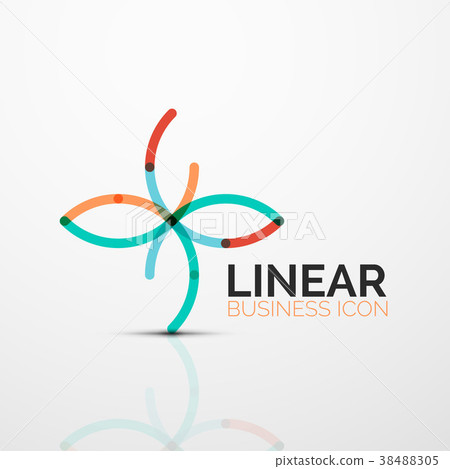 Outline minimal abstract geometric linear business Outline minimal abstract geometric linear business 38488305