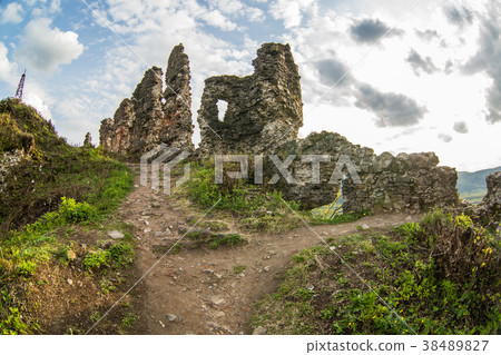 The ruins of the castle 38489827