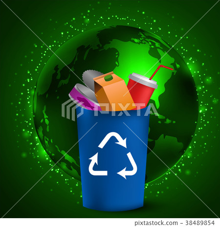 recycling bins illustration recycling bins illustration 38489854