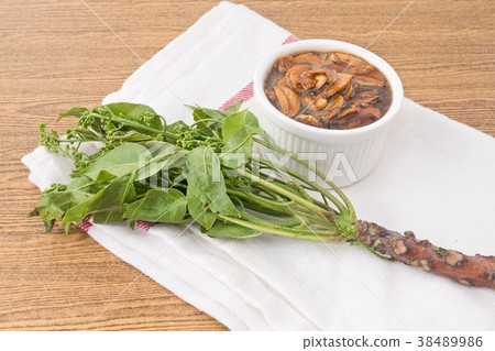 Thai Food of Delicious Neem with Sweet Sauce Thai Food of Delicious Neem with Sweet Sauce 38489986