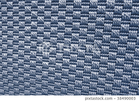 Background Pattern of Blue Weaving Textile 38490003