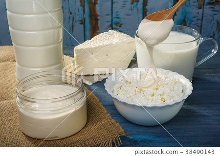 Farm dairy products 38490143