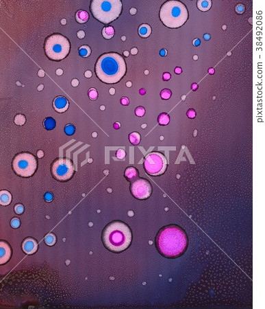 Colorful background hand drawn with bright inks 38492086