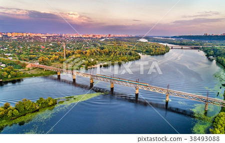Kiev Urban Electric Train on the Petrovsky Railway 38493088
