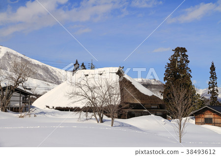 Ushikata hotel of Shinshu Odani winter Chikuni highway 38493612