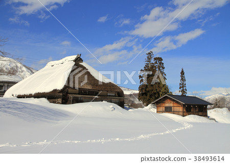 Ushikata hotel of Shinshu Odani winter Chikuni highway 38493614