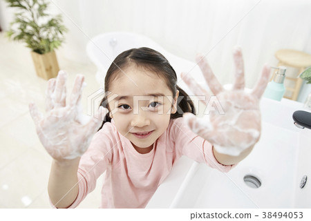 洗澡,生活,孩子,韓國人 洗澡,生活,孩子,韓國人 38494053