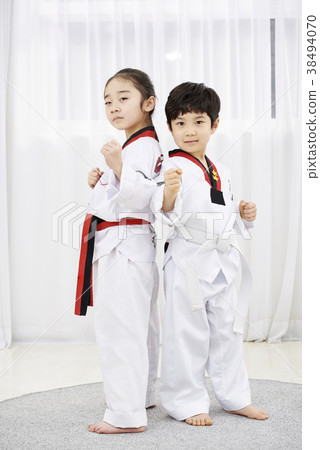 Taekwondo, children, Koreans Taekwondo, children, Koreans 38494070