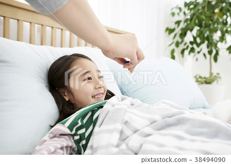 Pain, Cold, Children, Mom, Korean 38494090