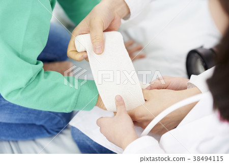 Role play, hospital play, children, Korean 38494115
