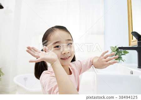 Housing, bathroom, living, children, Korean 38494125