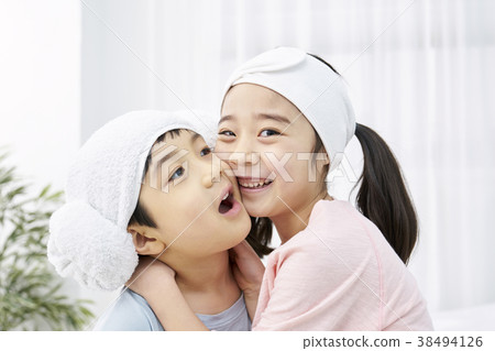 Housing, bathroom, living, children, Korean 38494126