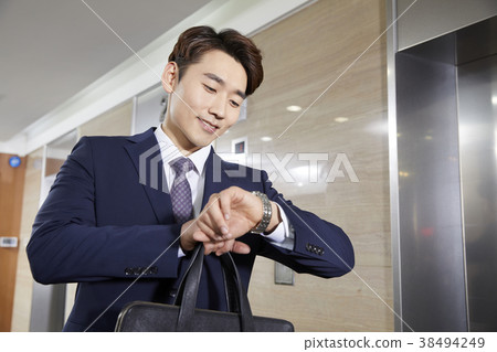 商人，韓國人 38494249
