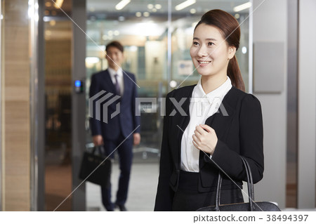 商人,女商人,韓國人 商人,女商人,韓國人 38494397