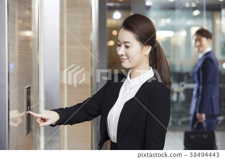 Businessman, Business Woman, Korean 38494443