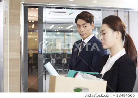 Businessman, Business Woman, Korean Businessman, Business Woman, Korean 38494500