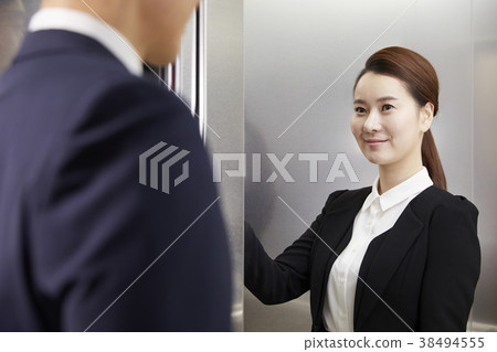 Businessman, Business Woman, Korean Businessman, Business Woman, Korean 38494555