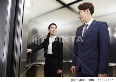 Businessman, Business Woman, Korean 38494577
