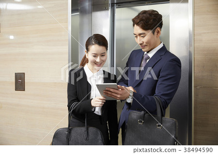 商人，女商人，韓國人 38494590