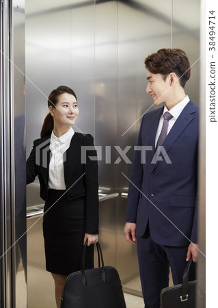 Businessman, Business Woman, Korean 38494714