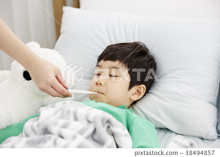 疼痛,感冒,兒童,媽媽,韓國人 疼痛,感冒,兒童,媽媽,韓國人 38494857