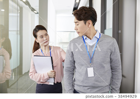 商人，女商人，韓國人 38494929