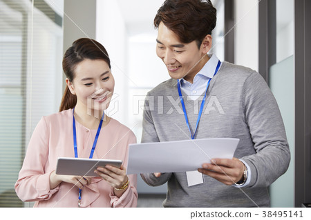 商人，女商人，韓國人 38495141