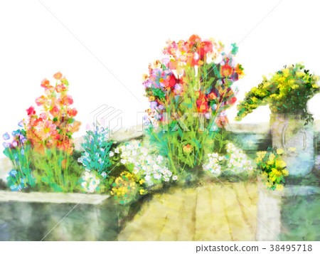 Flower terrace Flower terrace 38495718