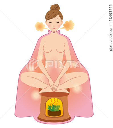 Yomogi steaming beauty woman Yomogi steaming beauty woman 38495833