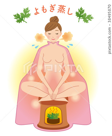 Yomogi steaming beauty woman 38495870