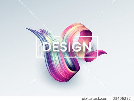 Bright Color Paint Stains for Modern Poster Bright Color Paint Stains for Modern Poster 38496282