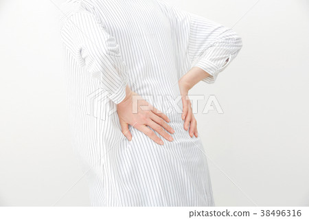 女性中年背痛無臉 38496316