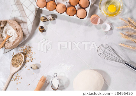 Natural ingredients for baking Natural ingredients for baking 38496450