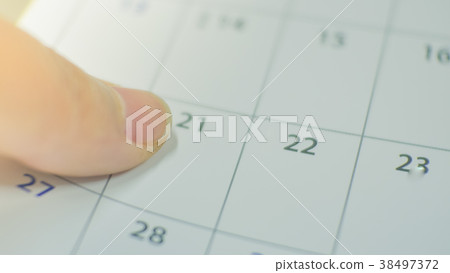 Blur calendar in planning concept. Blur calendar in planning concept. 38497372