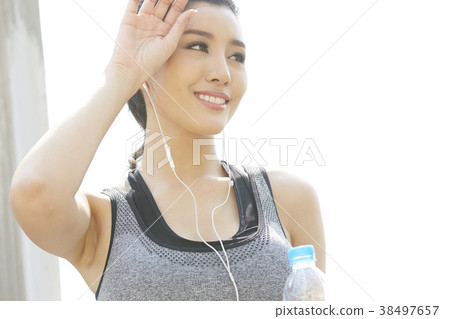 女子體育跑步 38497657