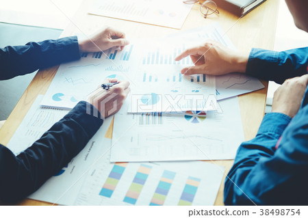 Business People meeting Planning and working Business People meeting Planning and working 38498754