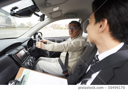 Senior driving school driving Senior driving school driving 38499170