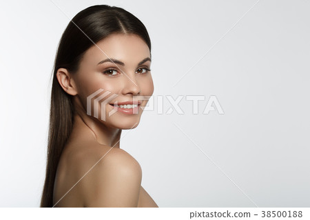 Happy beautiful young woman with perfect Happy beautiful young woman with perfect 38500188