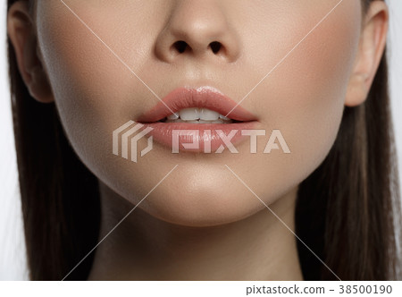 Sensual mouth of young girl Sensual mouth of young girl 38500190