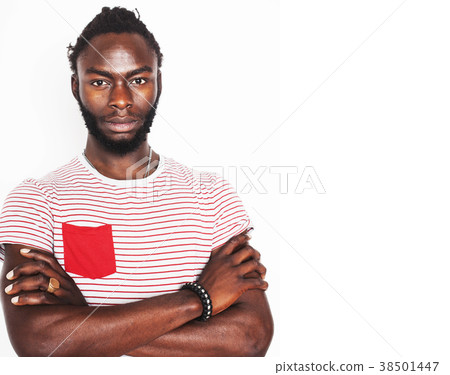 young handsome afro american boy stylish hipster young handsome afro american boy stylish hipster 38501447