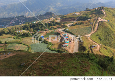 Scenery on Phu Thap Boek In Thailand. Scenery on Phu Thap Boek In Thailand. 38502073