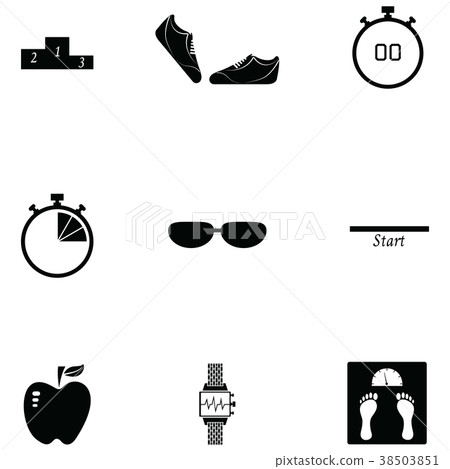 running icon set running icon set 38503851