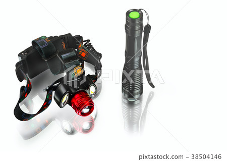aluminium tactical flashlight and headlamp aluminium tactical flashlight and headlamp 38504146