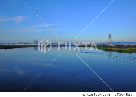 Taiwan, New Taipei City, Taiwan, Taiwan, New North Bridge, Chenmi, River, Water, Bridge, High-rise Building, City View, City 38504925