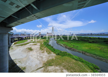 Taiwan, New Taipei City, Taiwan, Taiwan, New North Bridge, Chenmi, River, Water, Bridge, High-rise Building, City View, City Taiwan, New Taipei City, Taiwan, Taiwan, New North Bridge, Chenmi, River, Water, Bridge, High-rise Building, City View, City 38504933