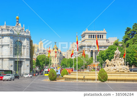 Cibeles Fountain and Cervantes Institute  38506284