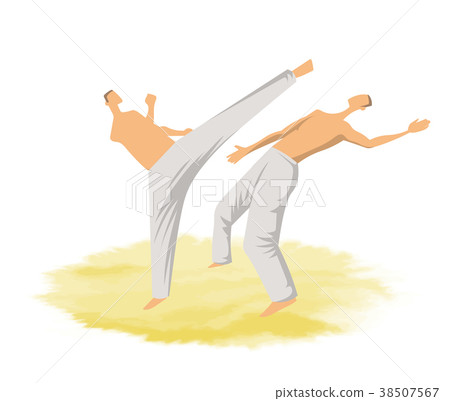 Capoeira, the traditional Brazilian martial art 38507567