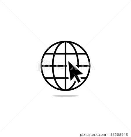 Internet icon illustration Internet icon illustration 38508948